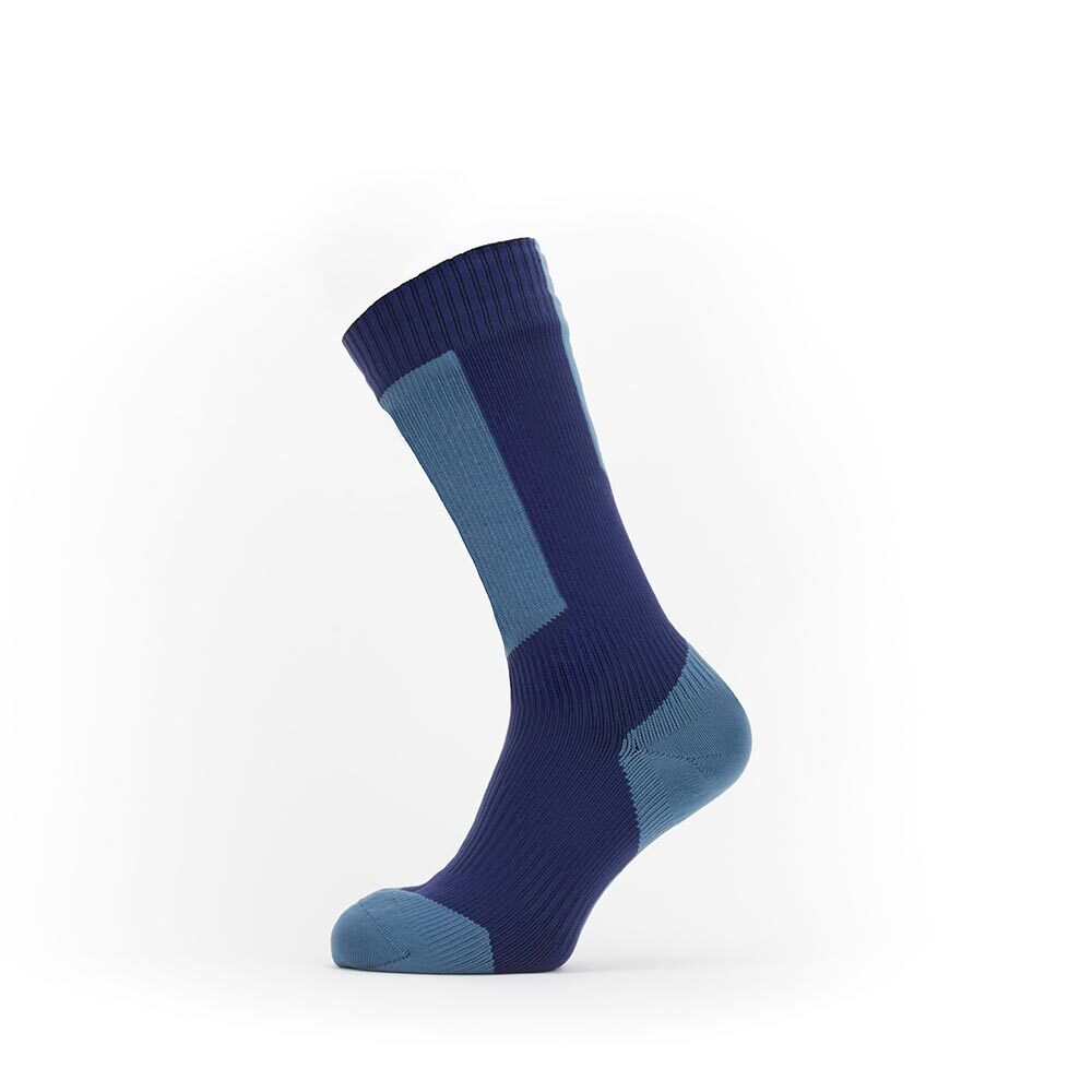 Sealskinz Runton Waterproof Cold Weather Hydrostop Mid Sokken Donkerblauw/Blauw