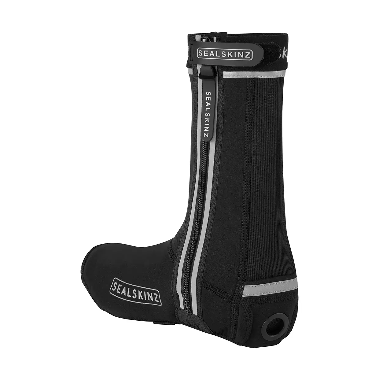 Sealskinz Barsham All Weather LED Open Zool Overschoenen Zwart/Zwart