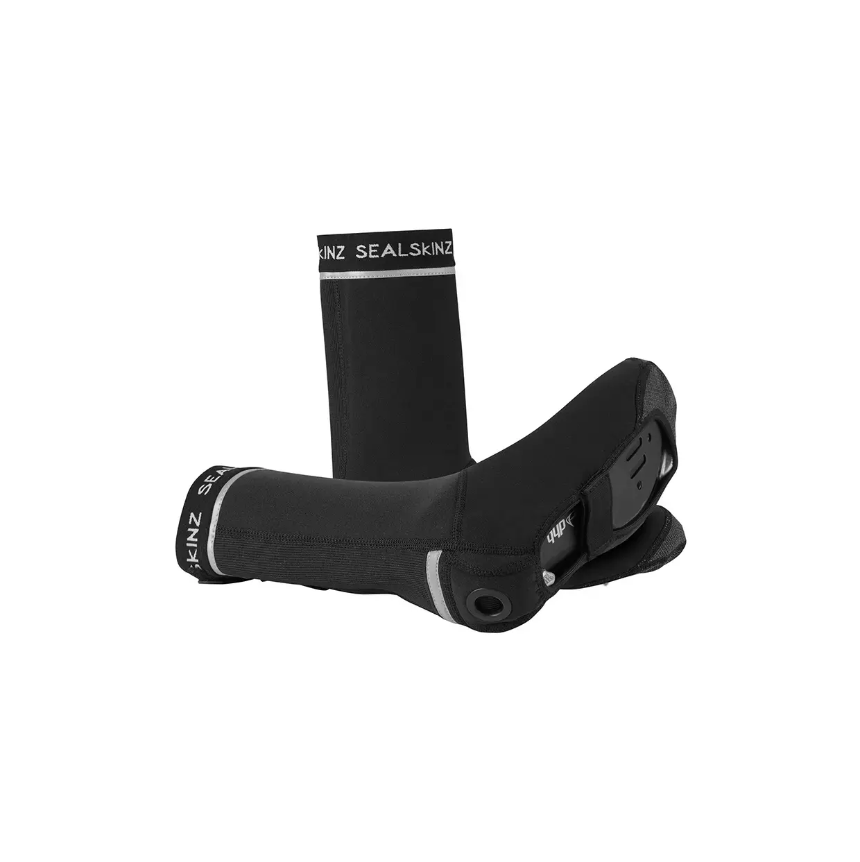 Sealskinz Barsham All Weather LED Open Zool Overschoenen Zwart/Zwart