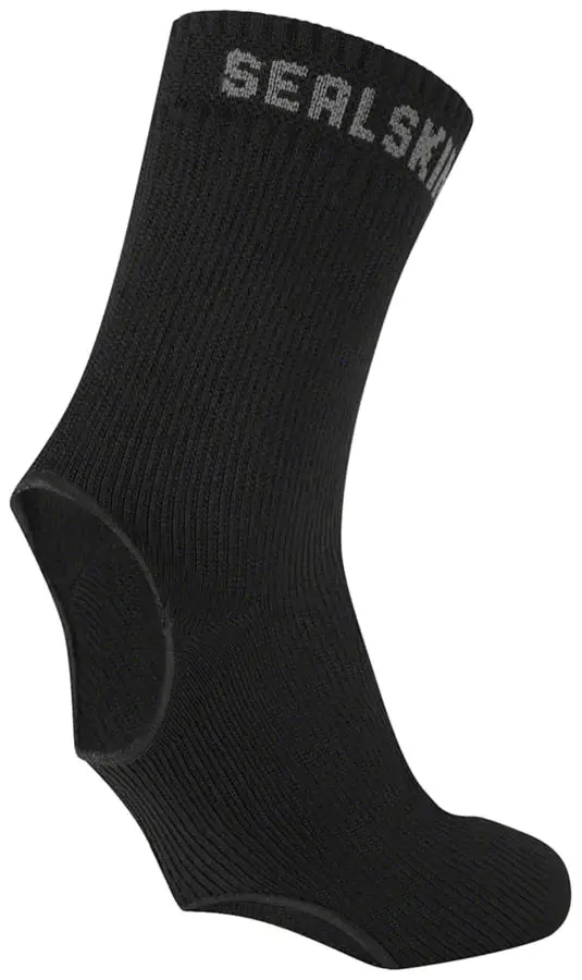 Sealskinz Thetford Waterproof All Weather Cycle Oversokken Zwart