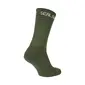 Sealskinz Suffield Solo Merino Liner Sokken Olijfgroen