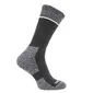 SEALSKINZ Thurton Solo QuickDry Mid Sokken Zwart/Grijs — afbeelding 1