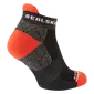 SEALSKINZ Pedham Anti-Blister Anklet Hardloopsokken Zwart/Oranje — afbeelding 2
