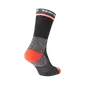 SEALSKINZ Blofield Anti-Blister Mid Hardloopsokken Zwart/Oranje — afbeelding 2
