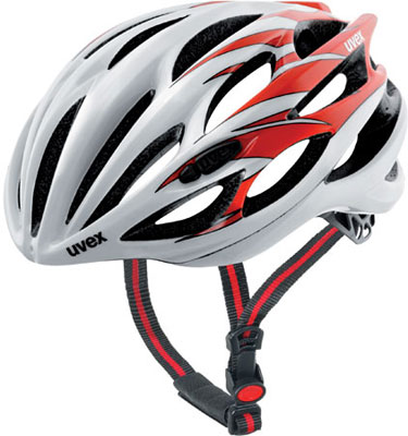 Uvex FP1 Helm White Red