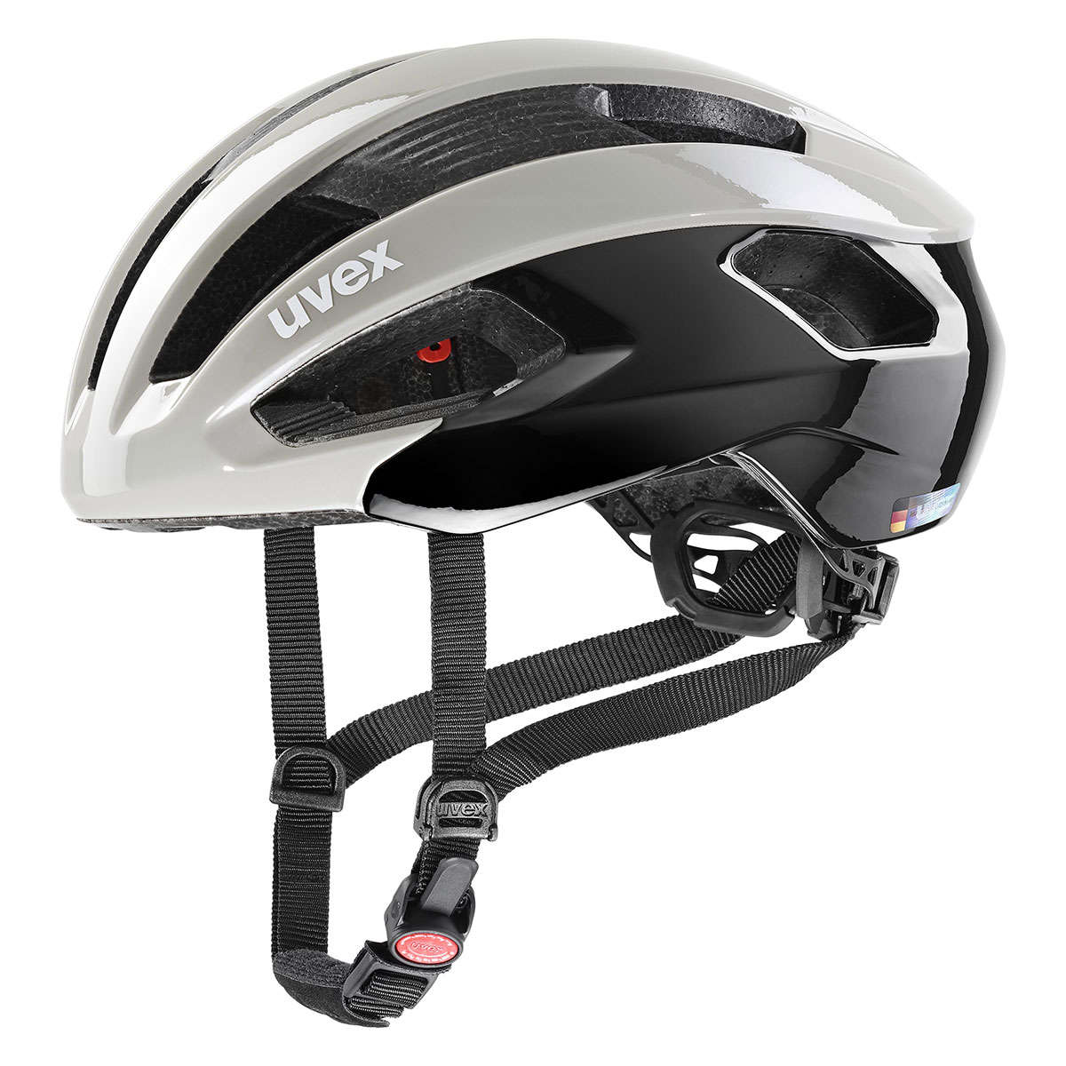 UVEX Rise Race Fietshelm Beige/Zwart