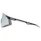 Uvex Pace Perform CV Sport Zonnebril Mat Zwart met Silver Lens