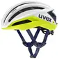 Uvex Surge Aero MIPS Team Edition Race Fietshelm Wit/Geel/Blauw