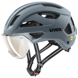 Uvex Stride Visor MIPS Fietshelm Mat Grijs