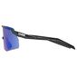 Uvex Pace Stage S CV Sport Zonnebril Mat Zwart met Buzzy Blue Lens
