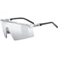 Uvex Flowline Sport Zonnebril Clear met Miror Silver Lens