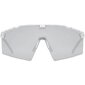 Uvex Flowline Sport Zonnebril Clear met Miror Silver Lens