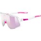 Uvex Sequenze Sport Zonnebril Clear met Miror Pink Lens