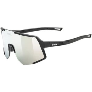 Uvex Sequenze CV Sport Zonnebril Mat Zwart met Miror Silver Lens