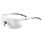 Uvex Aerios V Sport Zonnebril Wit met Smoke Lens