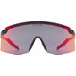 Uvex Pace Stage Sport Zonnebril Mat Zwart met Mirror Red Lens