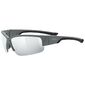 Uvex Sportstyle 215 Sport Zonnebril Mat Grijs met lTM Silver Lens
