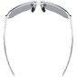 Uvex Vectiv Set Sport Zonnebril Clear met Mirror Silver Lens