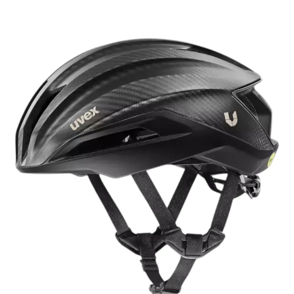 UVEX Ultimate Surge Carbon MIPS Race Fietshelm Mat Zwart