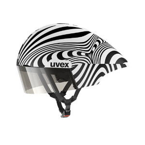 Uvex Ultimate Race X Tijdrithelm Mat Zwart/Wit