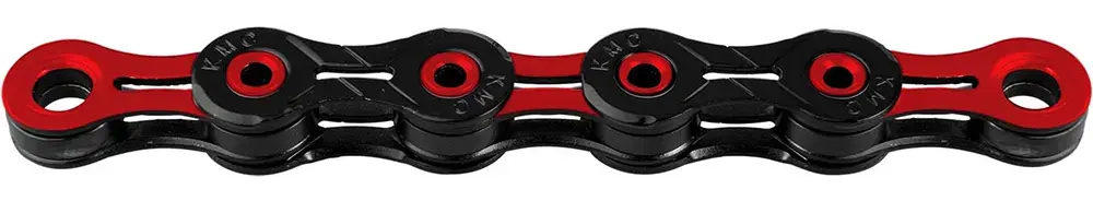 KMC DLC Fietsketting 11-Speed Zwart/Rood