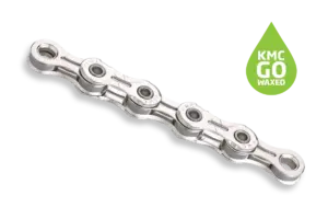 KMC X11EL Waxed Fietsketting Zilver 118 Schakels