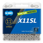 KMC X11SL Waxed Fietsketting Zilver 118 Schakels