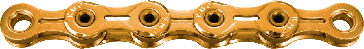 KMC X11SL Waxed Fietsketting Goud 118 Schakels