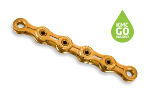 KMC X11SL Waxed Fietsketting Goud 118 Schakels