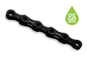 KMC DLC 11 Waxed Fietsketting Zwart 118 Schakels