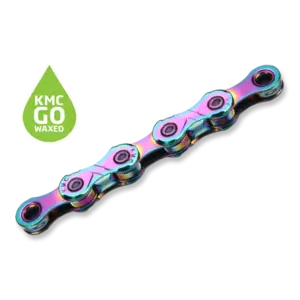 KMC X11 Waxed Fietsketting Aurora Blauw 118 Schakels