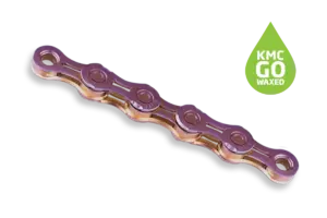 KMC TT11 Waxed Fietsketting Neo Chroom 118 Schakels