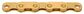 KMC X-Flat SL 12/13 Speed Waxed Fietsketting Goud 126 Schakels