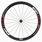 Fast Forward F4R Carbon Clincher Wielset met Fast Forward Naaf Rood