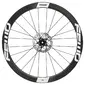 Fast Forward F4D Full Carbon Clincher Disc Wielset met DT Swiss DT350 Naaf Zwart/Wi