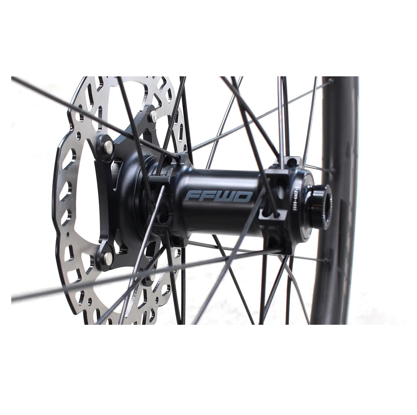 Fast Forward Tyro 2.0 FCC 45mm Disc Clincher Wielset met FFWD Naaf