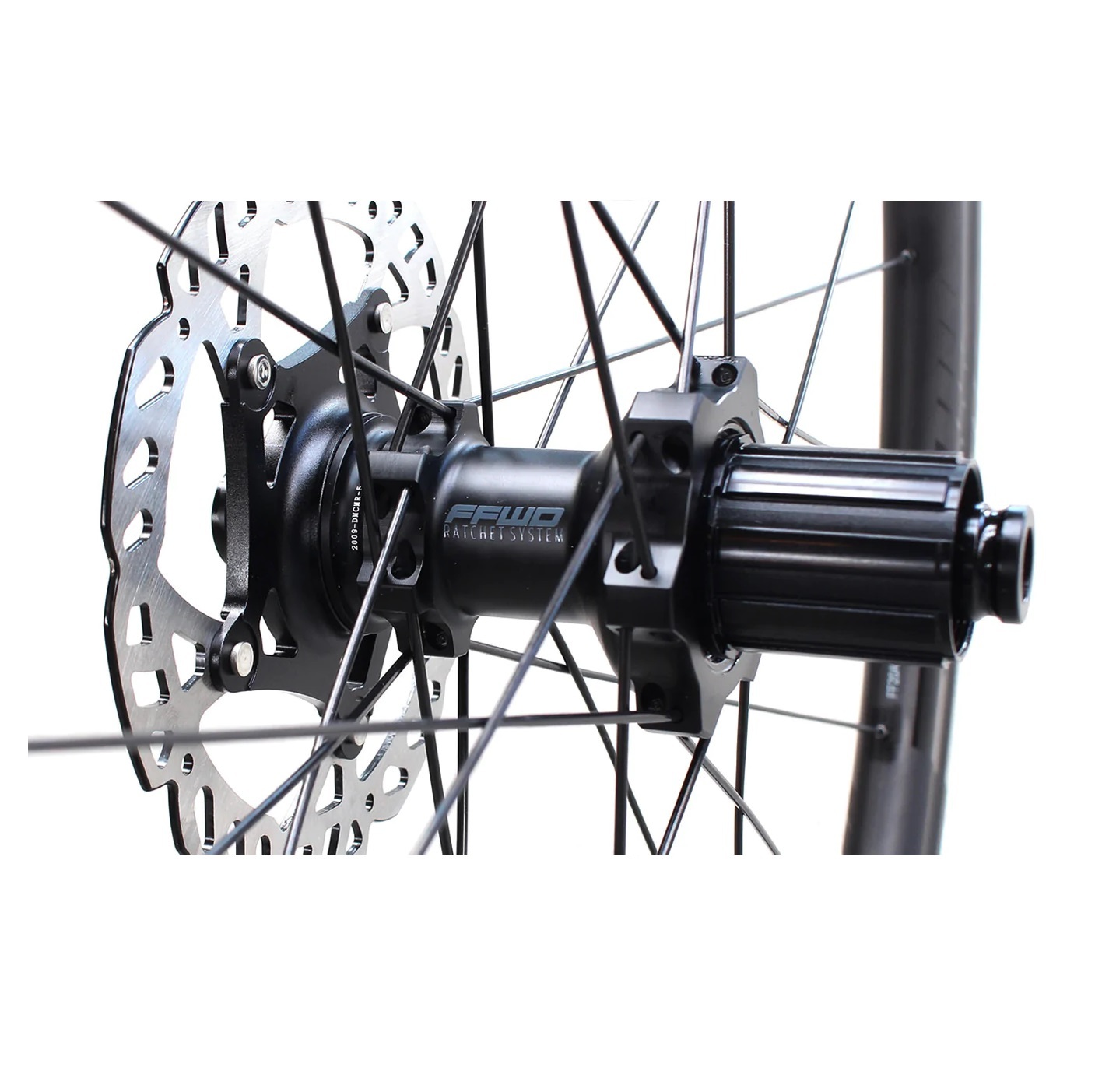 Fast Forward Tyro 2.0 FCC 45mm Disc Clincher Wielset met FFWD Naaf
