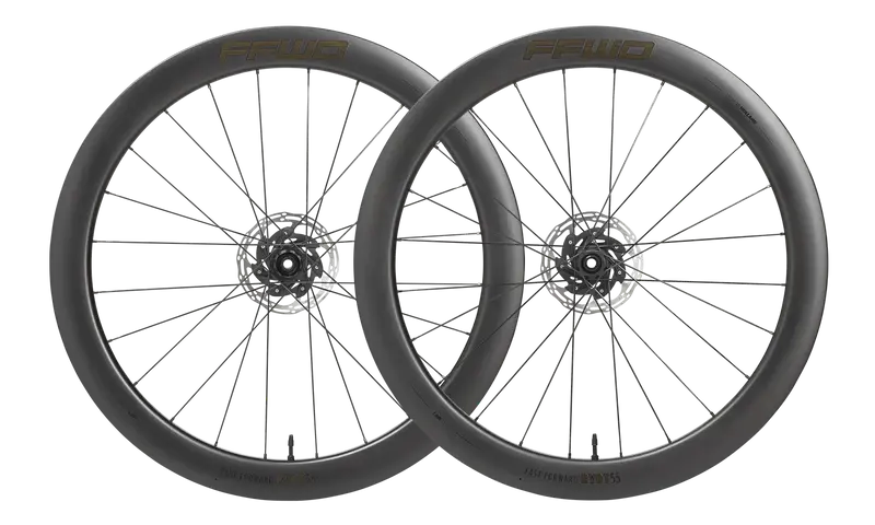 Fast Forward Ryot55 FCC 55mm Disc Wielset met FFWD Naaf Mat Zwart