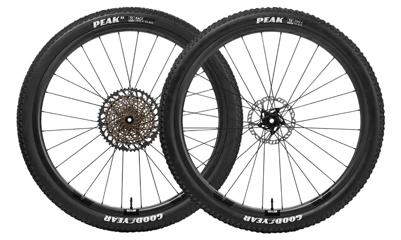 Fast Forward Outlaw 29 Boost Disc MTB Wielset Zwart