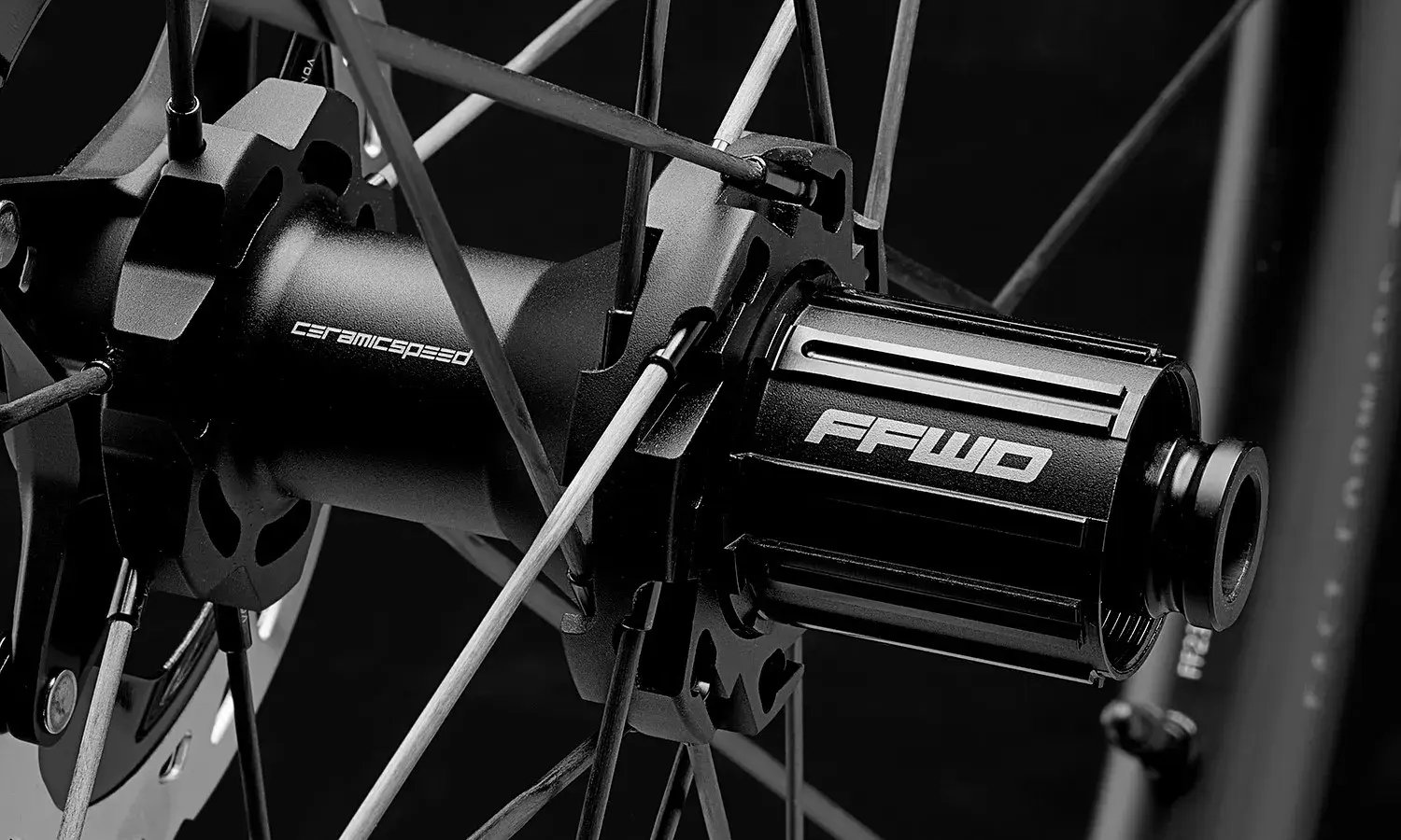 Fast Forward Raw55 FFC 55mm Disc Wielset Glossy Zwart