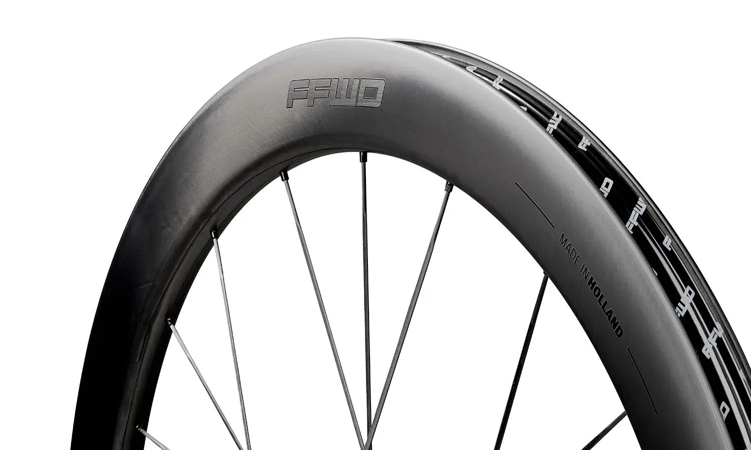 Fast Forward Raw55 FFC 55mm Disc Wielset Mat Zwart