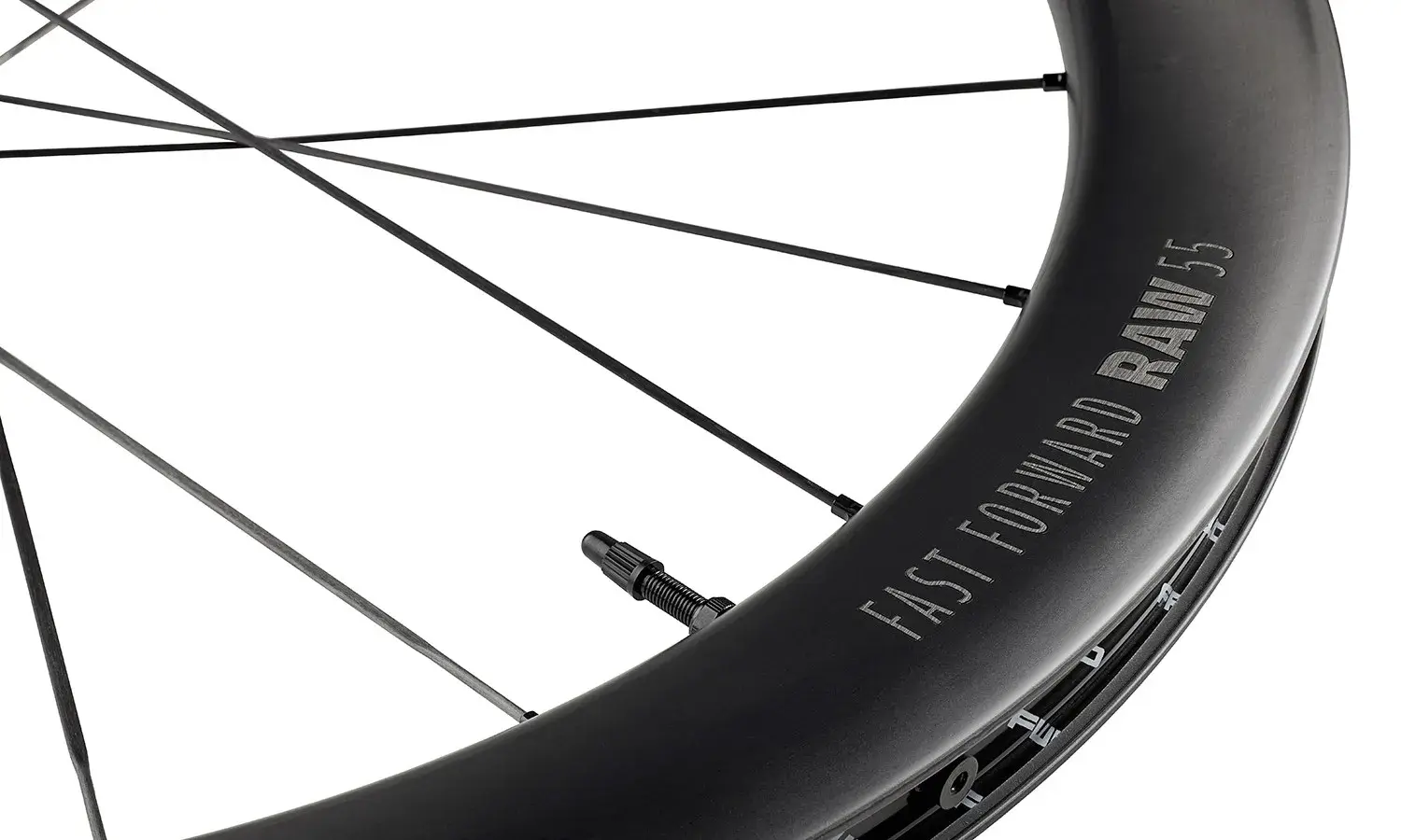 Fast Forward Raw55 FFC 55mm Disc Wielset Mat Zwart