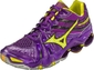 Mizuno Wave Tornado 7 Paars/Geel Unisex Indoor Schoen