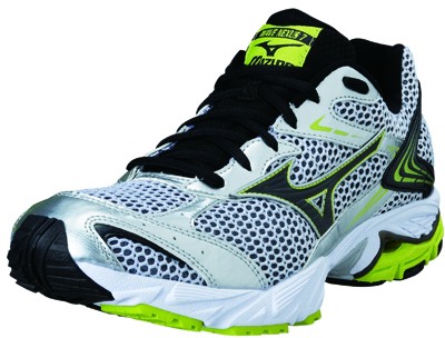 Mizuno Wave Nexus 7 Zilver/Grijs/Groen Heren Hardloopschoen