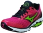 Mizuno Wave Rider 16 Rood/Groen Dames Hardloopschoen