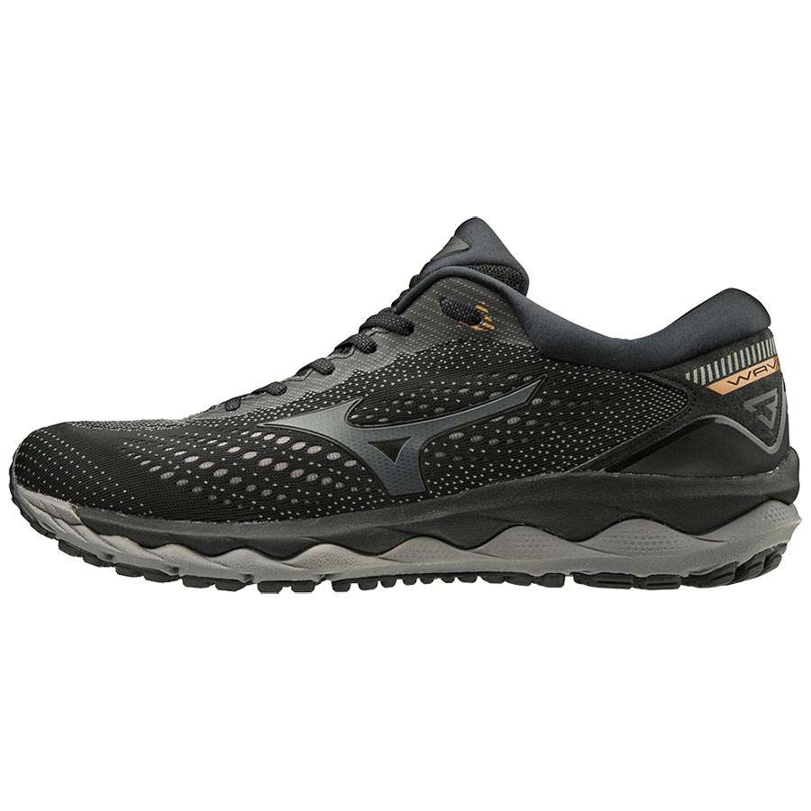 Mizuno Wave Sky 3 Hardloopschoenen Zwart/Grijs Heren