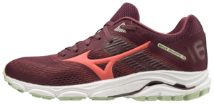 Mizuno Wave Inspire 16 Hardloopschoenen Donkerrood/Roze Dames