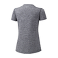 Mizuno Impulse Core Hardloopshirt Korte Mouwen Grijs Dames