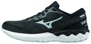 Mizuno Wave Skyrise 2 Hardloopschoenen Zwart/Zilver/Wit Dames