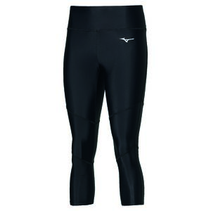 Mizuno Core Hardloopbroek Driekwart Zwart Dames
